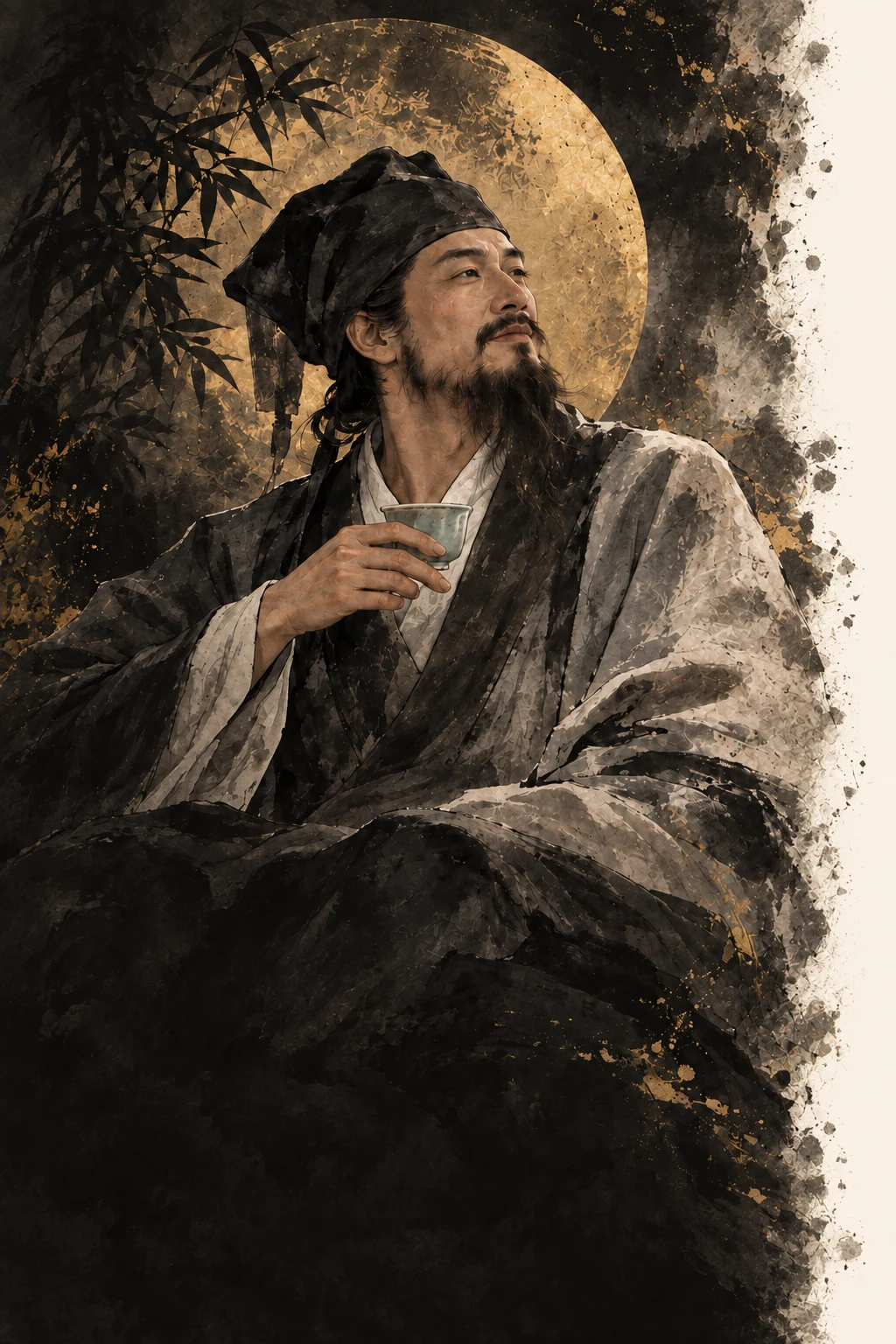 苏轼人物肖像