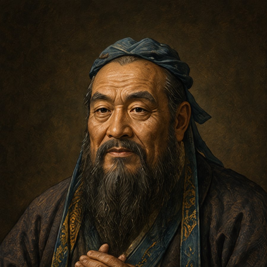 孔子人物肖像