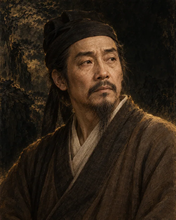 杜甫人物肖像