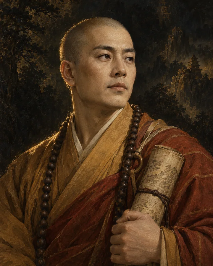 玄奘人物肖像